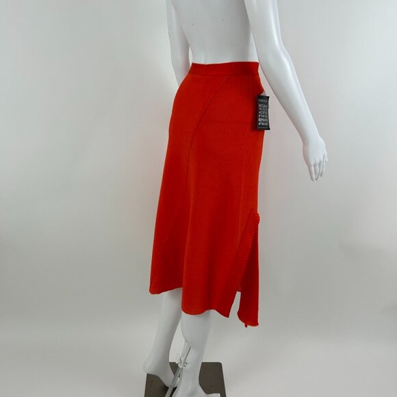Victoria Beckham Orange Skirt - Picture 2 of 7